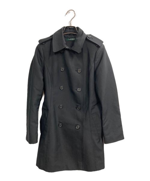 LAUREN RALPH LAUREN（ローレンラルフローレン）LAUREN RALPH LAUREN (ローレンラルフローレン) トレンチコート ブラック サイズ:Sの古着・服飾アイテム