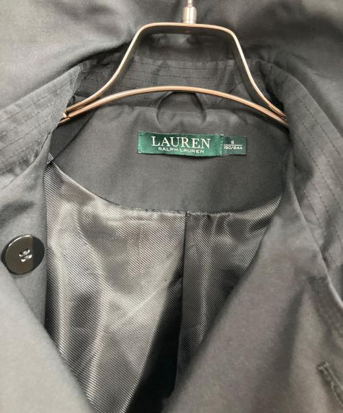 LAUREN RALPH LAUREN（ローレンラルフローレン）LAUREN RALPH LAUREN (ローレンラルフローレン) トレンチコート ブラック サイズ:Sの古着・服飾アイテム