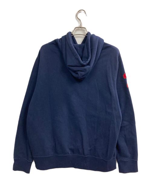 POLO RALPH LAUREN（ポロ・ラルフローレン）POLO RALPH LAUREN (ポロ・ラルフローレン) Triple Pony Fleece Hoodie ネイビー サイズ:Lの古着・服飾アイテム