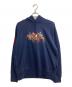 POLO RALPH LAUREN（ポロ・ラルフローレン）の古着「Triple Pony Fleece Hoodie」｜ネイビー