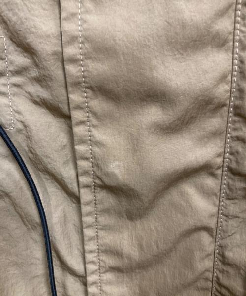 Gymphlex（ジムフレックス）Gymphlex (ジムフレックス) ナイロンモッズコート ベージュ サイズ:Lの古着・服飾アイテム