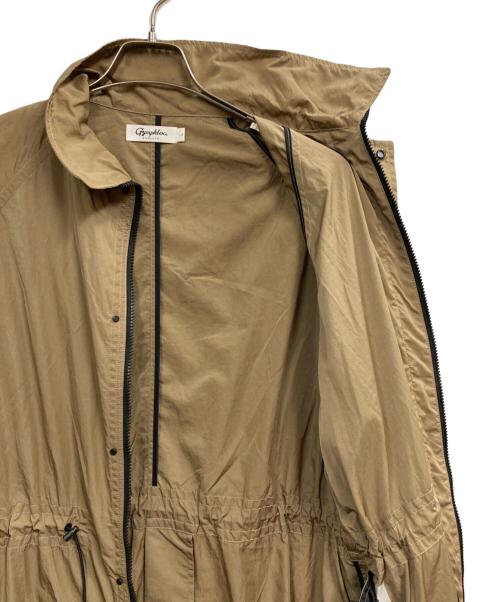 Gymphlex（ジムフレックス）Gymphlex (ジムフレックス) ナイロンモッズコート ベージュ サイズ:Lの古着・服飾アイテム