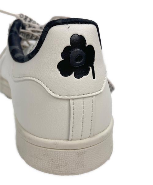 adidas（アディダス）adidas (アディダス) marimekko (マリメッコ) ローカットスニーカー ホワイト サイズ:23の古着・服飾アイテム