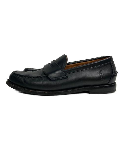 POLO RALPH LAUREN（ポロ・ラルフローレン）POLO RALPH LAUREN (ポロ・ラルフローレン) ALSTON PENNY ブラック サイズ:26.5の古着・服飾アイテム