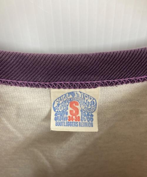 BOOTLEGGERS REUNION（ブートレガーズレユニオン）BOOTLEGGERS REUNION (ブートレガーズレユニオン) フットボールTシャツ グレー サイズ:Sの古着・服飾アイテム