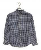 RALPH LAURENラルフローレン）の古着「S/SコットンリネンBDシャツ」｜ブルー