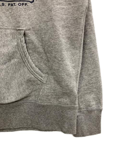 POLO RALPH LAUREN（ポロ・ラルフローレン）POLO RALPH LAUREN (ポロ・ラルフローレン) original rl quality プリントパーカー グレー サイズ:Mの古着・服飾アイテム
