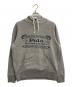 POLO RALPH LAUREN（ポロ・ラルフローレン）の古着「original rl quality プリントパーカー」｜グレー