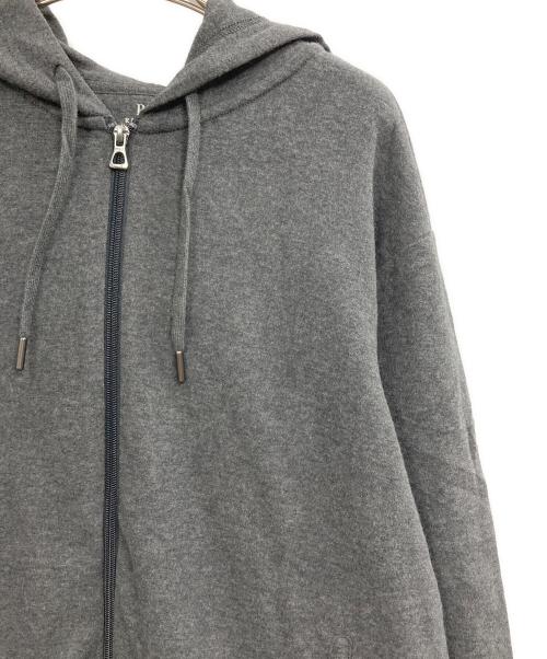 POLO RALPH LAUREN（ポロ・ラルフローレン）POLO RALPH LAUREN (ポロ・ラルフローレン) フリースジップパーカー グレー サイズ:Mの古着・服飾アイテム