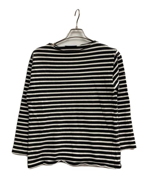 SAINT JAMES（セントジェームス）SAINT JAMES (セントジェームス) バスクシャツ ブラック×ホワイト サイズ:記載なしの古着・服飾アイテム