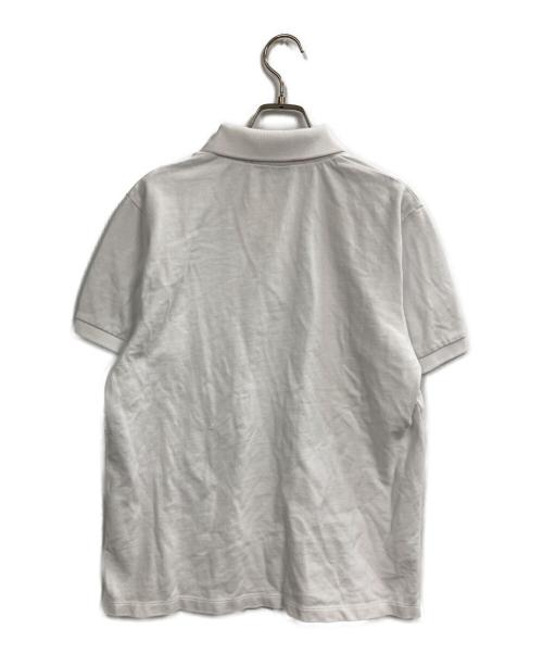 maison kitsune（アシッドメゾンキツネ）maison kitsune (アシッドメゾンキツネ) ポロシャツ ホワイト サイズ:Mの古着・服飾アイテム