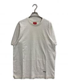 SUPREME（シュプリーム）の古着「裾ロゴ刺繍Tシャツ」｜ホワイト