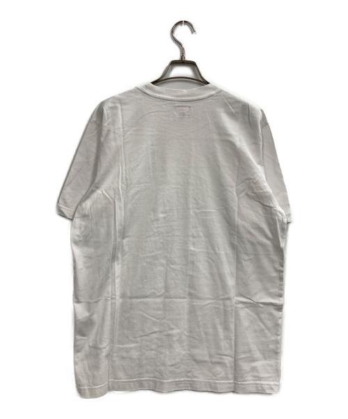 SUPREME（シュプリーム）Supreme (シュプリーム) 裾ロゴ刺繍Tシャツ ホワイト サイズ:Sの古着・服飾アイテム