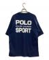 POLO SPORT (ポロスポーツ) ロゴ刺繍Tシャツ ネイビー サイズ:M：7000円