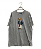 POLO RALPH LAURENポロ・ラルフローレン）の古着「ポロベアプリントTシャツ」｜グレー