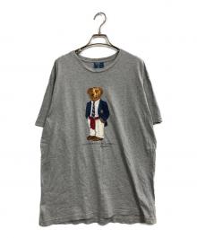 POLO RALPH LAUREN（ポロ・ラルフローレン）の古着「ポロベアプリントTシャツ」｜グレー