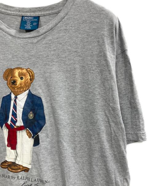 POLO RALPH LAUREN（ポロ・ラルフローレン）POLO RALPH LAUREN (ポロ・ラルフローレン) ポロベアプリントTシャツ グレー サイズ:Mの古着・服飾アイテム
