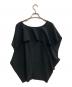 ISSEY MIYAKE (イッセイミヤケ) ドレープブラウス ブラック サイズ:2：9000円