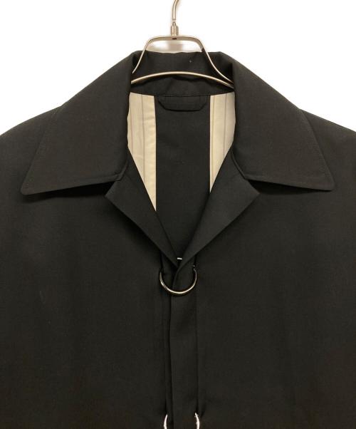 Ujoh（ウジョー）Ujoh (ウジョー) Half Sleeve Ring JKT ブラック サイズ:3の古着・服飾アイテム