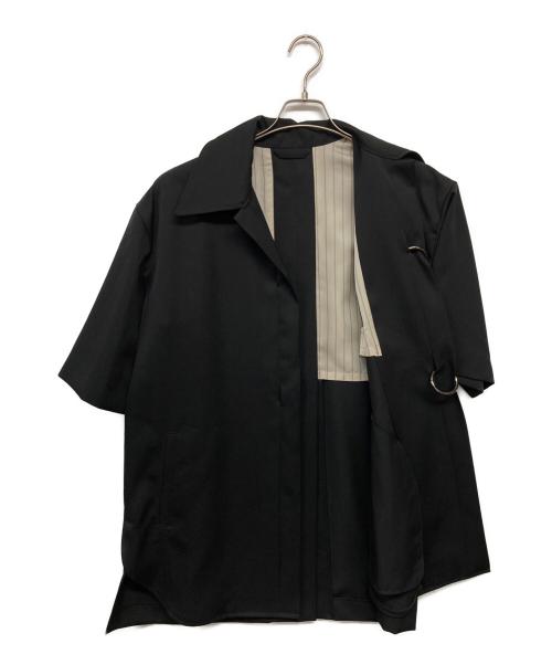 Ujoh（ウジョー）Ujoh (ウジョー) Half Sleeve Ring JKT ブラック サイズ:3の古着・服飾アイテム