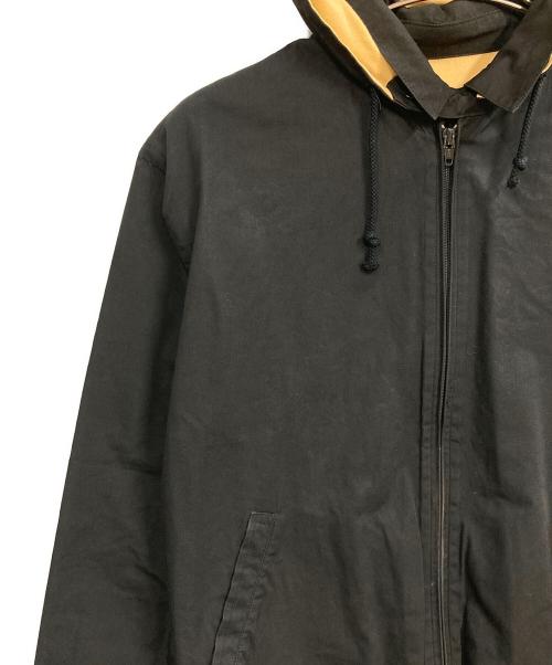 POLO RALPH LAUREN（ポロ・ラルフローレン）POLO RALPH LAUREN (ポロ・ラルフローレン) フーデットスイングトップ ブラック サイズ:Lの古着・服飾アイテム