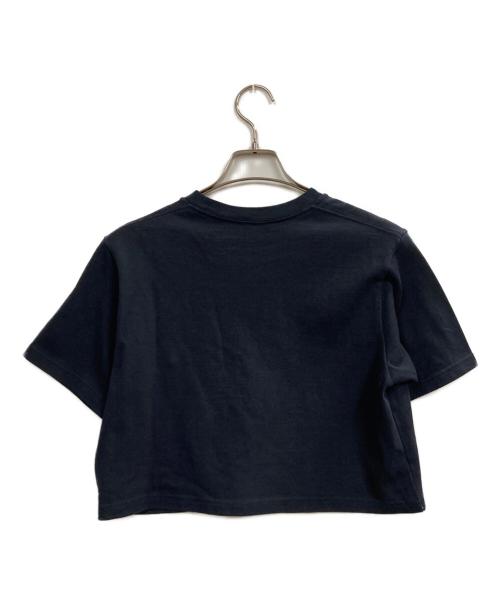 EVERYDAY I LIKE.（エヴリデイ アイ ライク）EVERYDAY I LIKE. (エヴリデイ アイ ライク) Cropped T-shirt ブラック サイズ:Freeの古着・服飾アイテム
