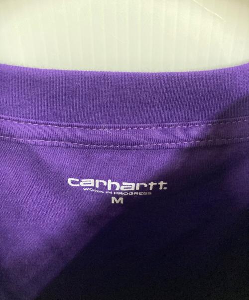 CarHartt（カーハート）CarHartt (カーハート) Oriens JOURNAL STANDARD (オリエンス ジャーナルスタンダード) WIP S/S TUBE Tshirt パープル サイズ:M 未使用品の古着・服飾アイテム