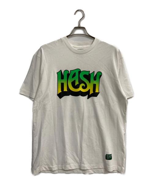 POT MEETSPOP（ポットミーツポップ）POT MEETSPOP (ポットミーツポップ) プリントTシャツ ホワイト サイズ:Lの古着・服飾アイテム