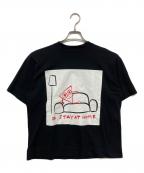 ）の古着「プリントTシャツ」｜ブラック
