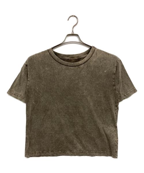 DEUXIEME CLASSE（ドゥーズィエム クラス）DEUXIEME CLASSE (ドゥーズィエム クラス) Uneven dyeing Tシャツ グレー サイズ:Freeの古着・服飾アイテム