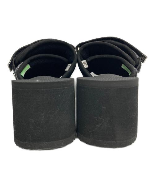 suicoke（スイコック）suicoke (スイコック) MOTO-AC厚底ヒールサンダル ブラック サイズ:23の古着・服飾アイテム