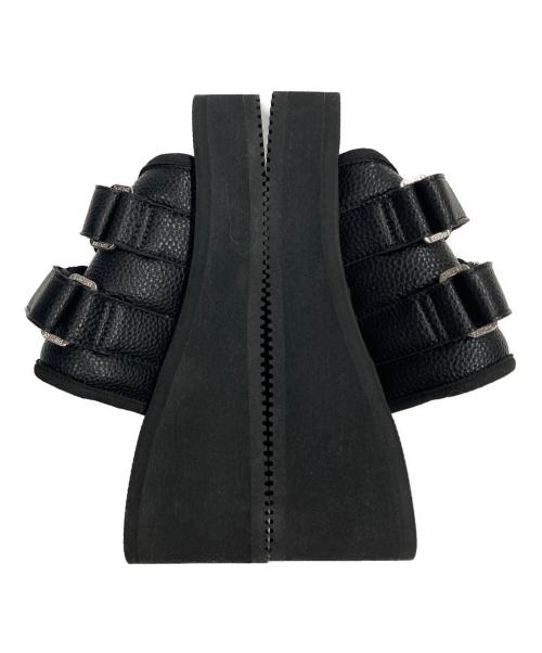 suicoke（スイコック）suicoke (スイコック) MOTO-AC厚底ヒールサンダル ブラック サイズ:23の古着・服飾アイテム
