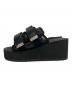 suicoke (スイコック) MOTO-AC厚底ヒールサンダル ブラック サイズ:23：6000円