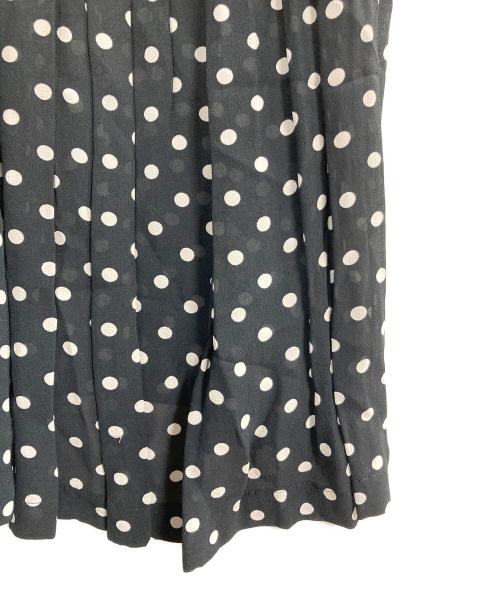 COMME des GARCONS COMME des GARCONS（コムデギャルソン コムデギャルソン）COMME des GARCONS COMME des GARCONS (コムデギャルソン コムデギャルソン) シアードットスカート ブラック サイズ:FREEの古着・服飾アイテム