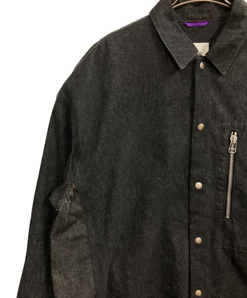 OAMC（オーエーエムシー）OAMC (オーエーエムシー) KHUMBU DENIM SHIRT ブラック サイズ:Lの古着・服飾アイテム