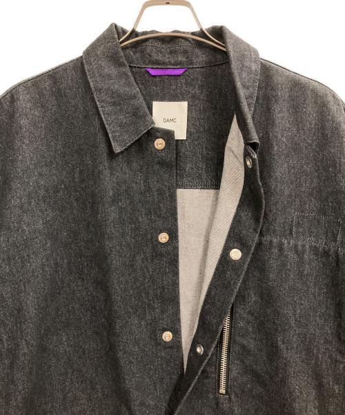 OAMC（オーエーエムシー）OAMC (オーエーエムシー) KHUMBU DENIM SHIRT ブラック サイズ:Lの古着・服飾アイテム
