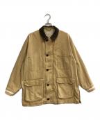 YOKEヨーク）の古着「VINTAGED DENIM COVERALL HALF COAT」｜ベージュ