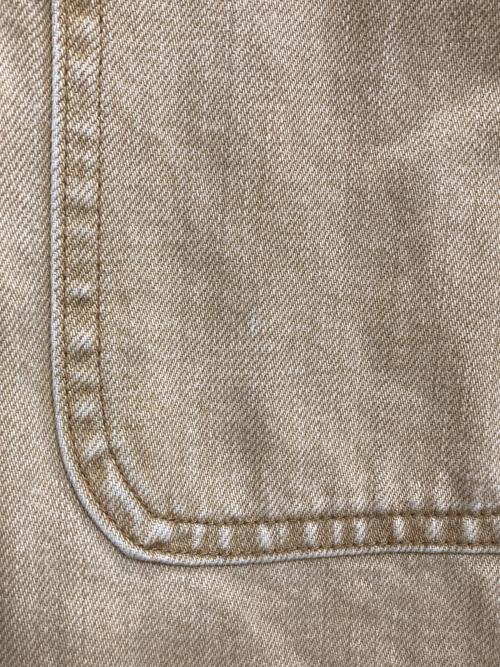 YOKE（ヨーク）YOKE (ヨーク) VINTAGED DENIM COVERALL HALF COAT ベージュ サイズ:2の古着・服飾アイテム