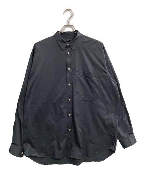 DAIWA PIER39（ダイワ ピア39）DAIWA PIER39 (ダイワ ピア39) Tech Regular Collar Shirts L/S ブラック サイズ:Lの古着・服飾アイテム