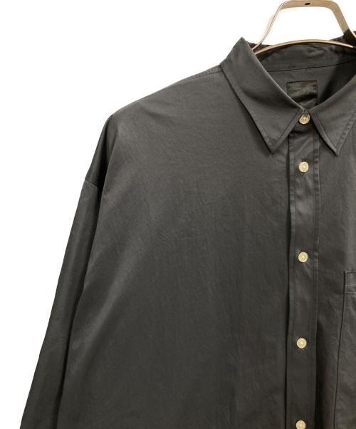 DAIWA PIER39（ダイワ ピア39）DAIWA PIER39 (ダイワ ピア39) Tech Regular Collar Shirts L/S ブラック サイズ:Lの古着・服飾アイテム