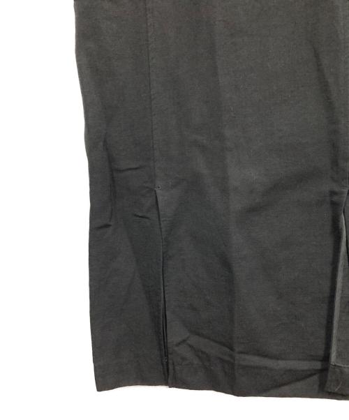 Noble（ノーブル）Noble (ノーブル) リネン混2WAYロングワンピース ブラック サイズ:36の古着・服飾アイテム