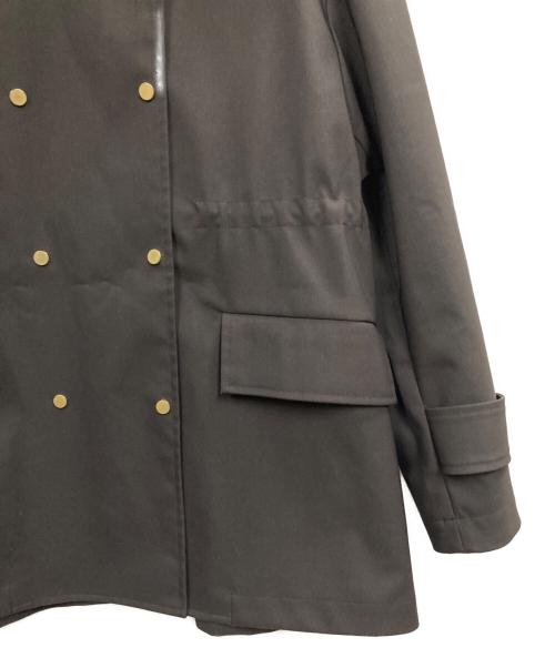 Noble（ノーブル）Noble (ノーブル) ウインドプルーフテントシルエットブルゾン ブラック サイズ:36の古着・服飾アイテム