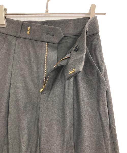 Noble（ノーブル）Noble (ノーブル) TRツイル裏起毛スラックスパンツ ブラック サイズ:34の古着・服飾アイテム