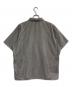 BEN DAVIS (ベンデイビス) ハーフジップストライプシャツ グレー サイズ:XL：7000円