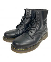 Dr.Martens（ドクターマーチン）の古着「8ホール レザー レースアップ ブーツ」｜ブラック