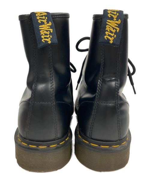 Dr.Martens（ドクターマーチン）Dr.Martens (ドクターマーチン) 8ホール レザー レースアップ ブーツ ブラック サイズ:28の古着・服飾アイテム