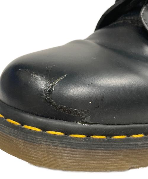 Dr.Martens（ドクターマーチン）Dr.Martens (ドクターマーチン) 8ホール レザー レースアップ ブーツ ブラック サイズ:28の古着・服飾アイテム