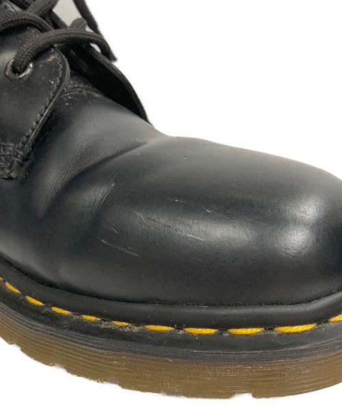 Dr.Martens（ドクターマーチン）Dr.Martens (ドクターマーチン) 8ホール レザー レースアップ ブーツ ブラック サイズ:28の古着・服飾アイテム
