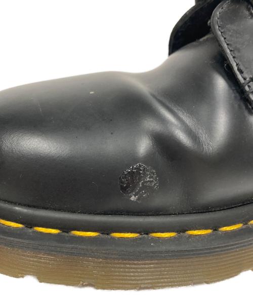 Dr.Martens（ドクターマーチン）Dr.Martens (ドクターマーチン) 8ホール レザー レースアップ ブーツ ブラック サイズ:28の古着・服飾アイテム