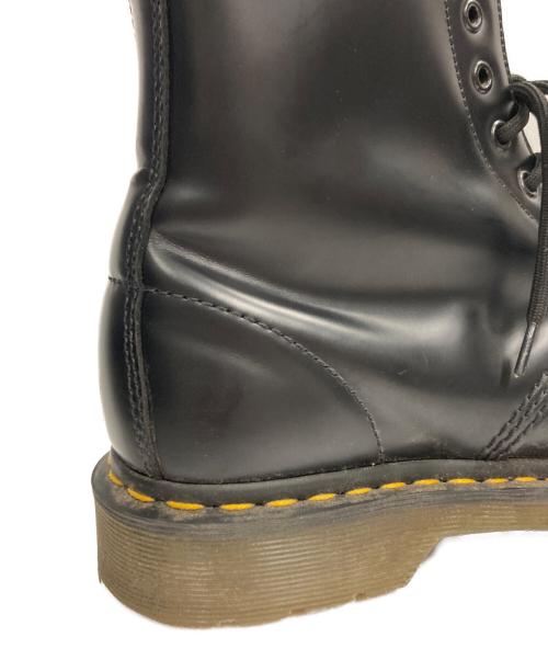 Dr.Martens（ドクターマーチン）Dr.Martens (ドクターマーチン) 8ホール レザー レースアップ ブーツ ブラック サイズ:28の古着・服飾アイテム